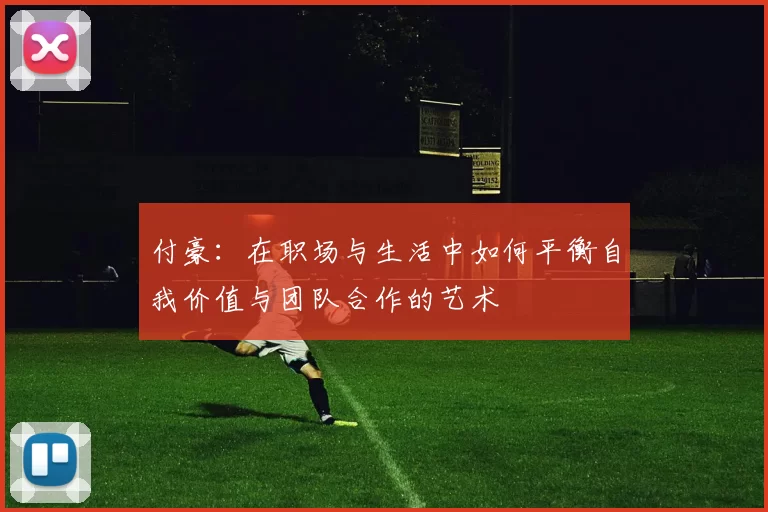 付豪：在职场与生活中如何平衡自我价值与团队合作的艺术